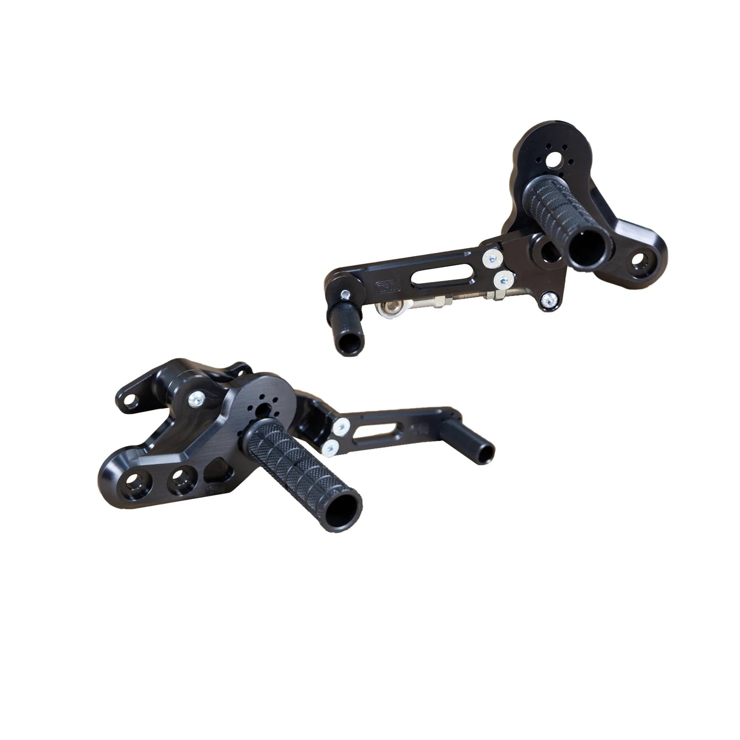 Woodcraft Kawasaki Z125 2017-22 Complete Rearset Kit w/ Pedals - STD Shift