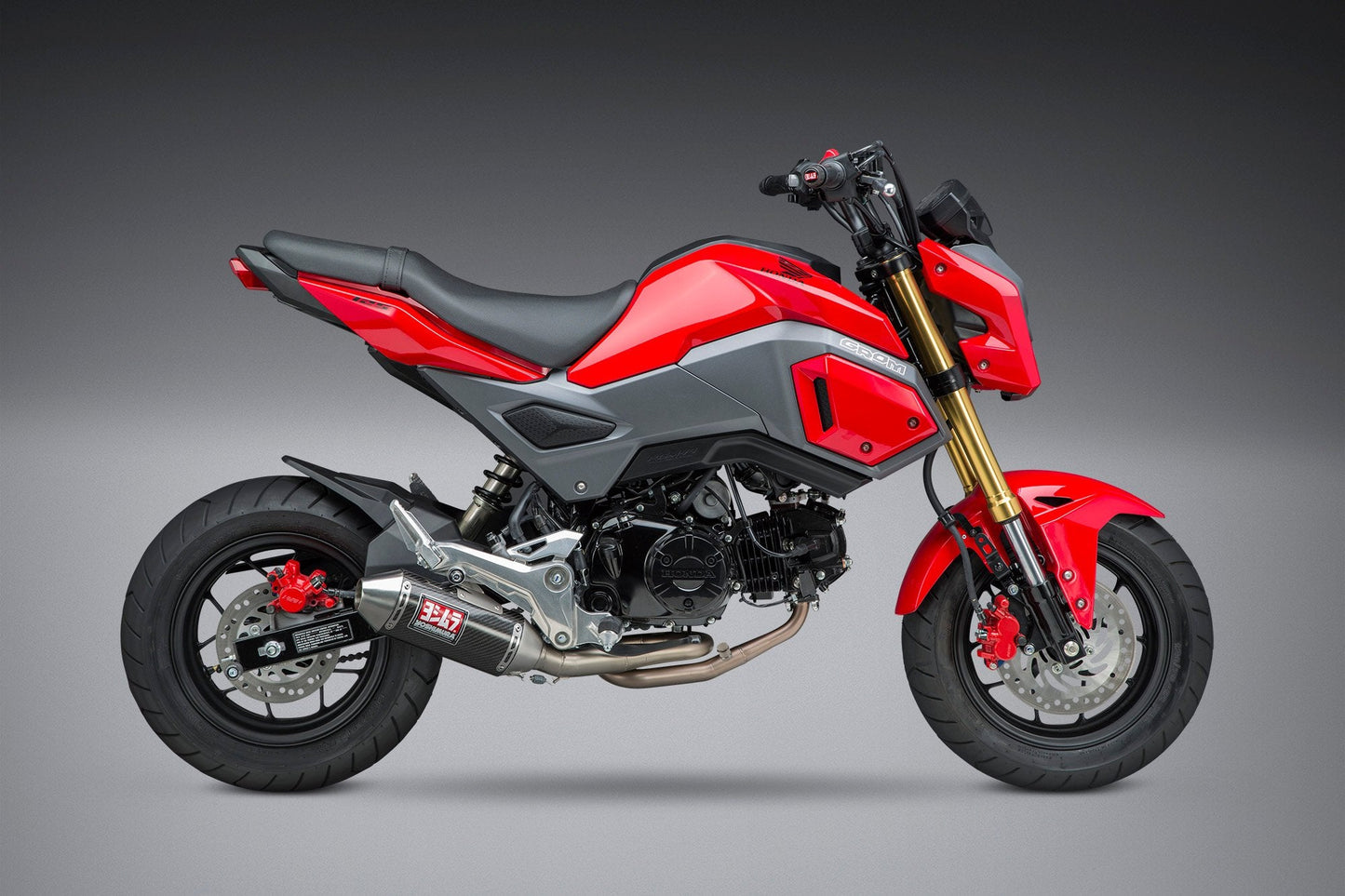 2017+ Yoshimura Honda Grom 125 SF Race Mini RS-2 Exhaust System w/o2 Bung