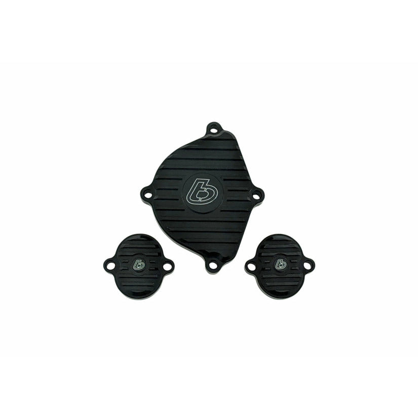 TB Billet Camshaft and Tappet Cover Set, Black