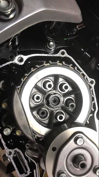 MODIFIED (6 BOLT) GENUINE HONDA OEM CLUTCH PRESSURE PLATE - HONDA GROM 125 (2014-2020)