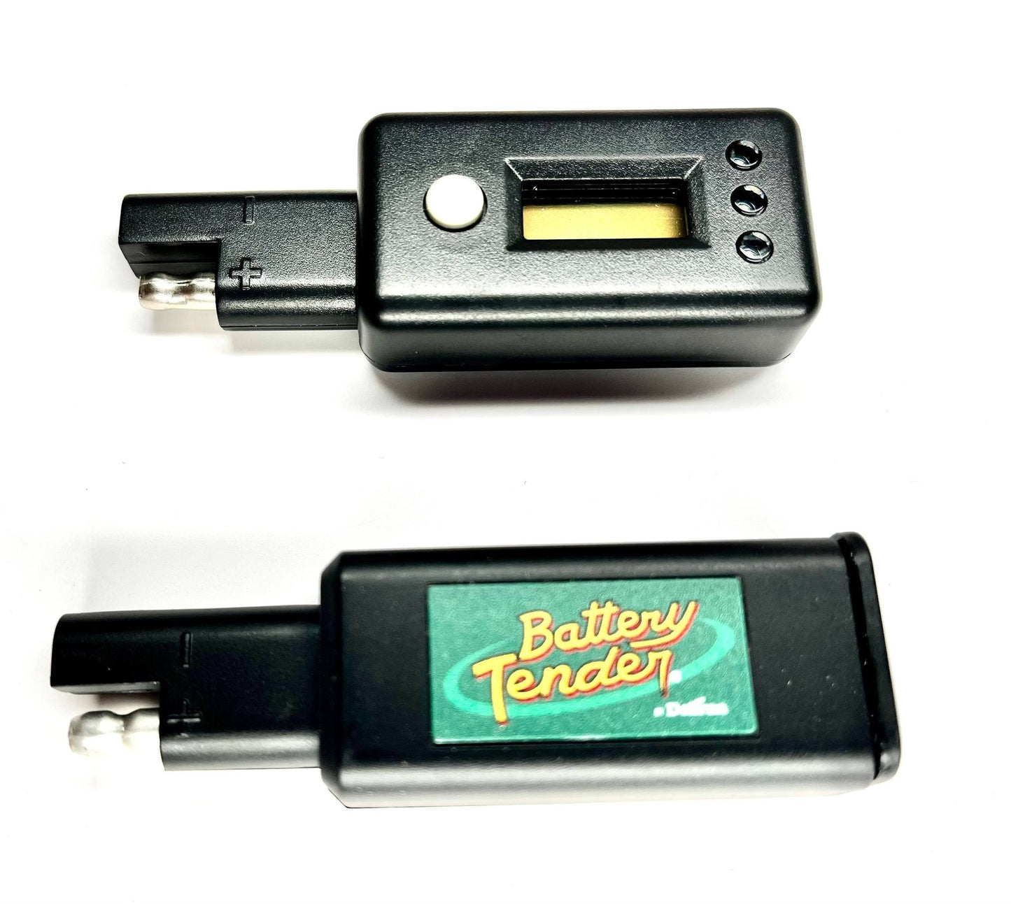 Battery tender, usb/voltage meter combo
