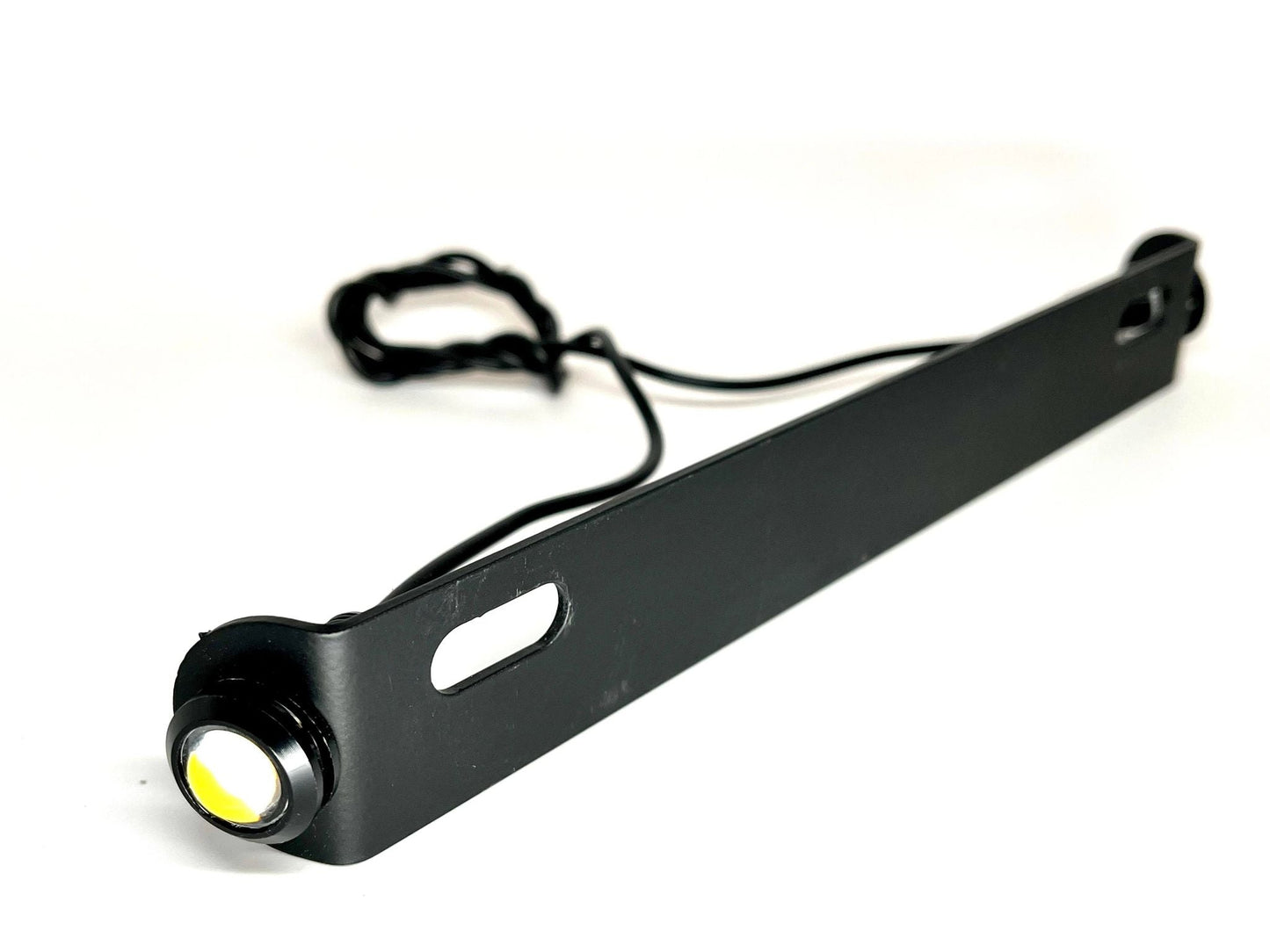 License plate LED blinker plate