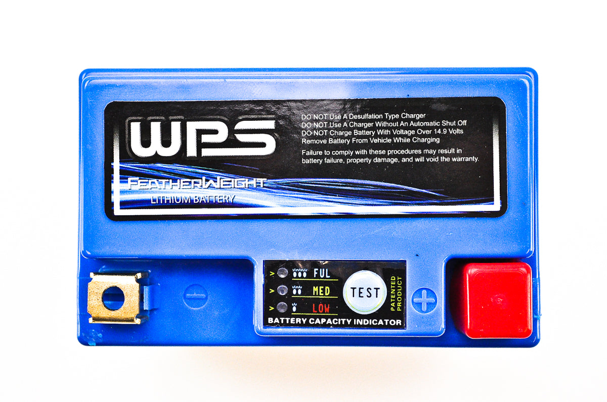 WPS Fire Power Lithium Battery - Honda Grom MSX 125 Kawasaki Z125