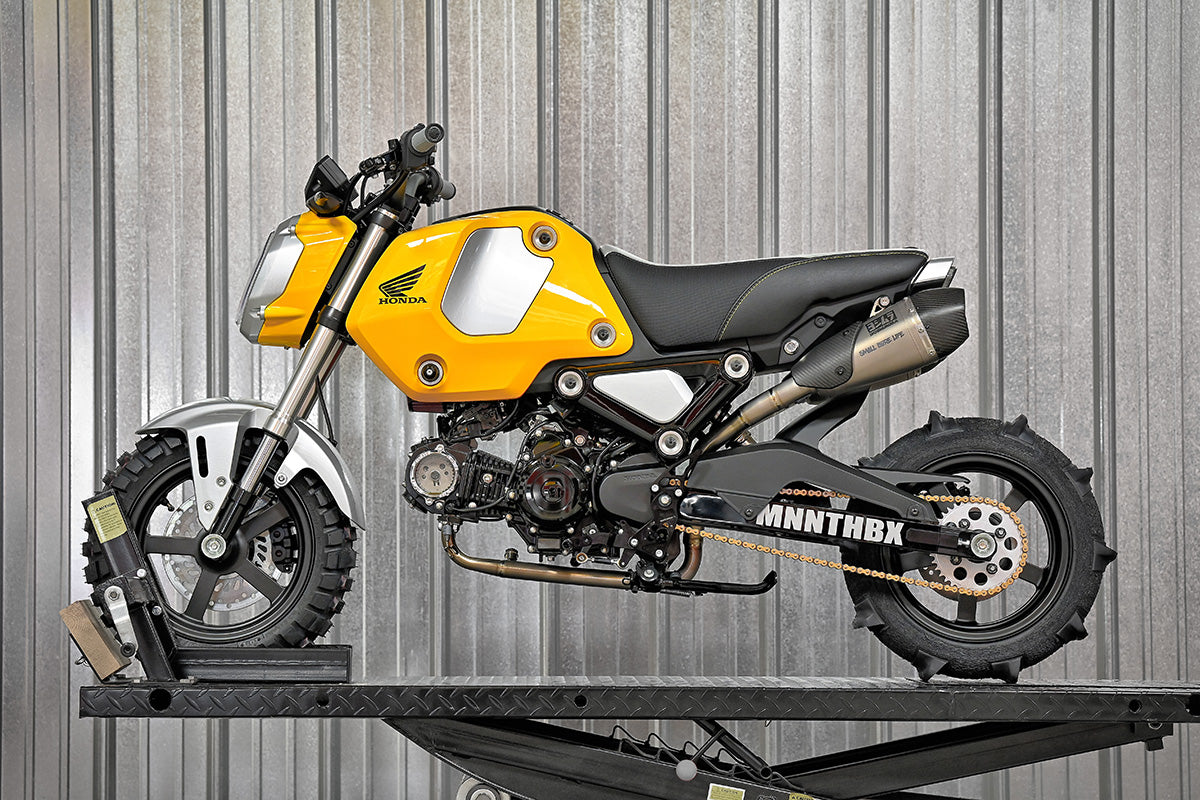 MNNTHBX SWINGARM EXTENSIONS FOR 2022+ HONDA GROM (PRE ORDER)