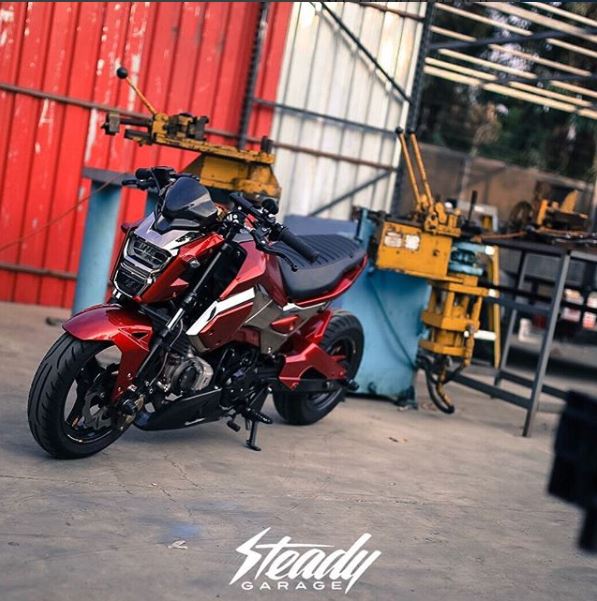Chimera Slammed Kickstand Relocation Kit for Lowered Honda Grom 125 (2014-2022), Monkey 125 (2018-2022)