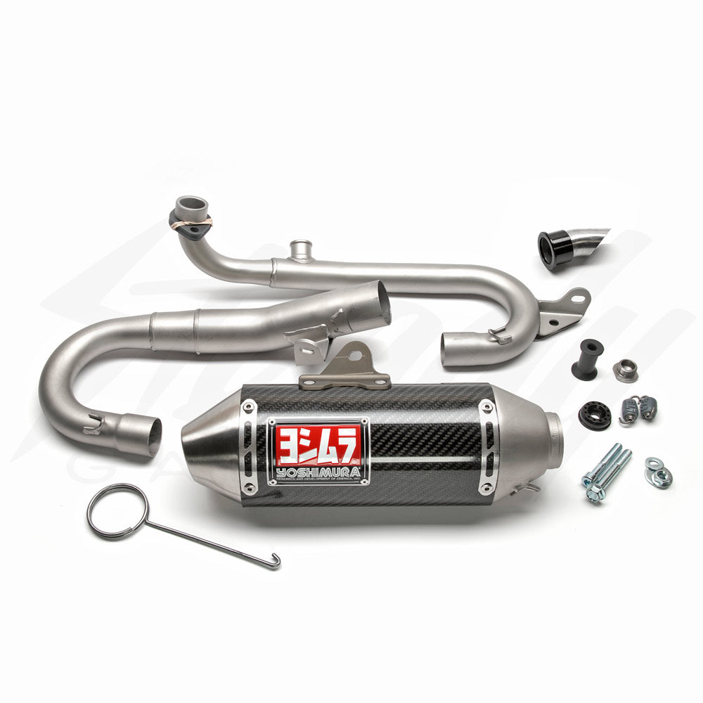 2017+ Yoshimura Honda Grom 125 SF Race Mini RS-2 Exhaust System w/o2 Bung