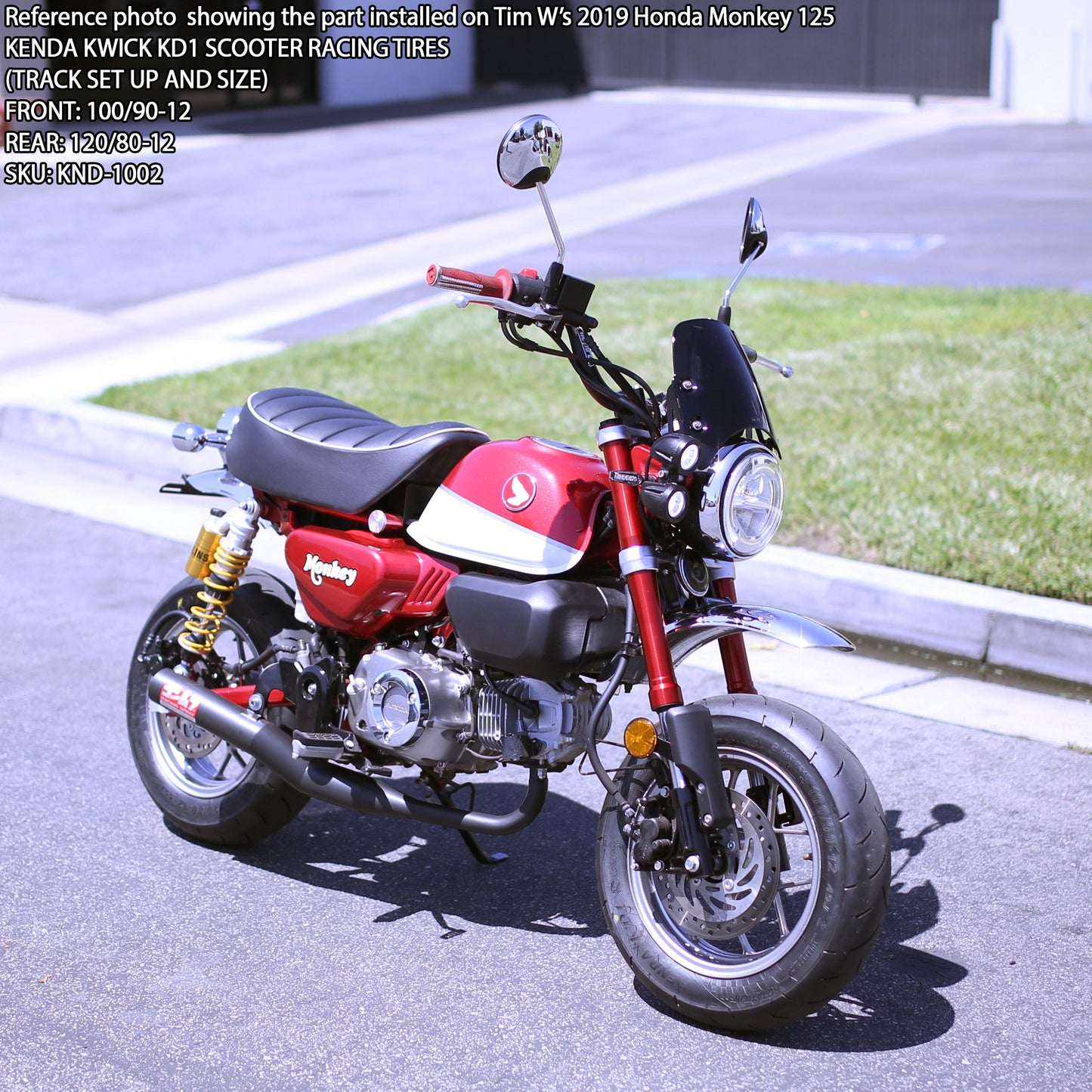 Kenda Kwick KD1 Scooter Racing Tires