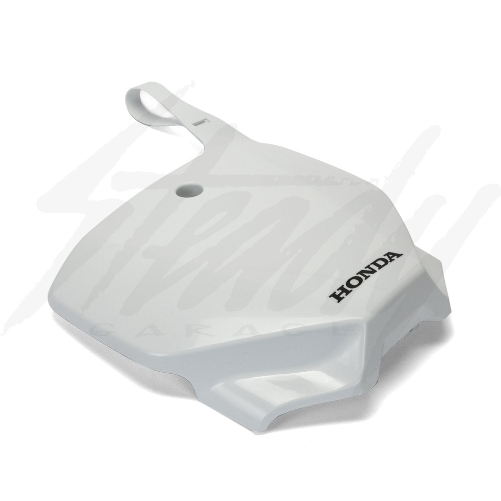 White OEM Honda Racing Front Number Plate Type "A"