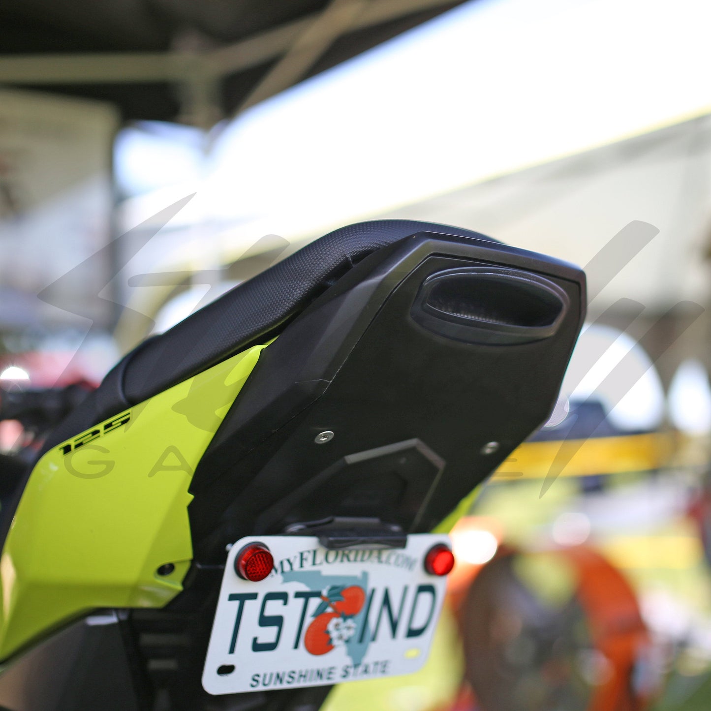 TST INDUSTRIES 2018 HONDA GROM 125 SF UNDERTAIL INTEGRATED TAIL LIGHT with ABS