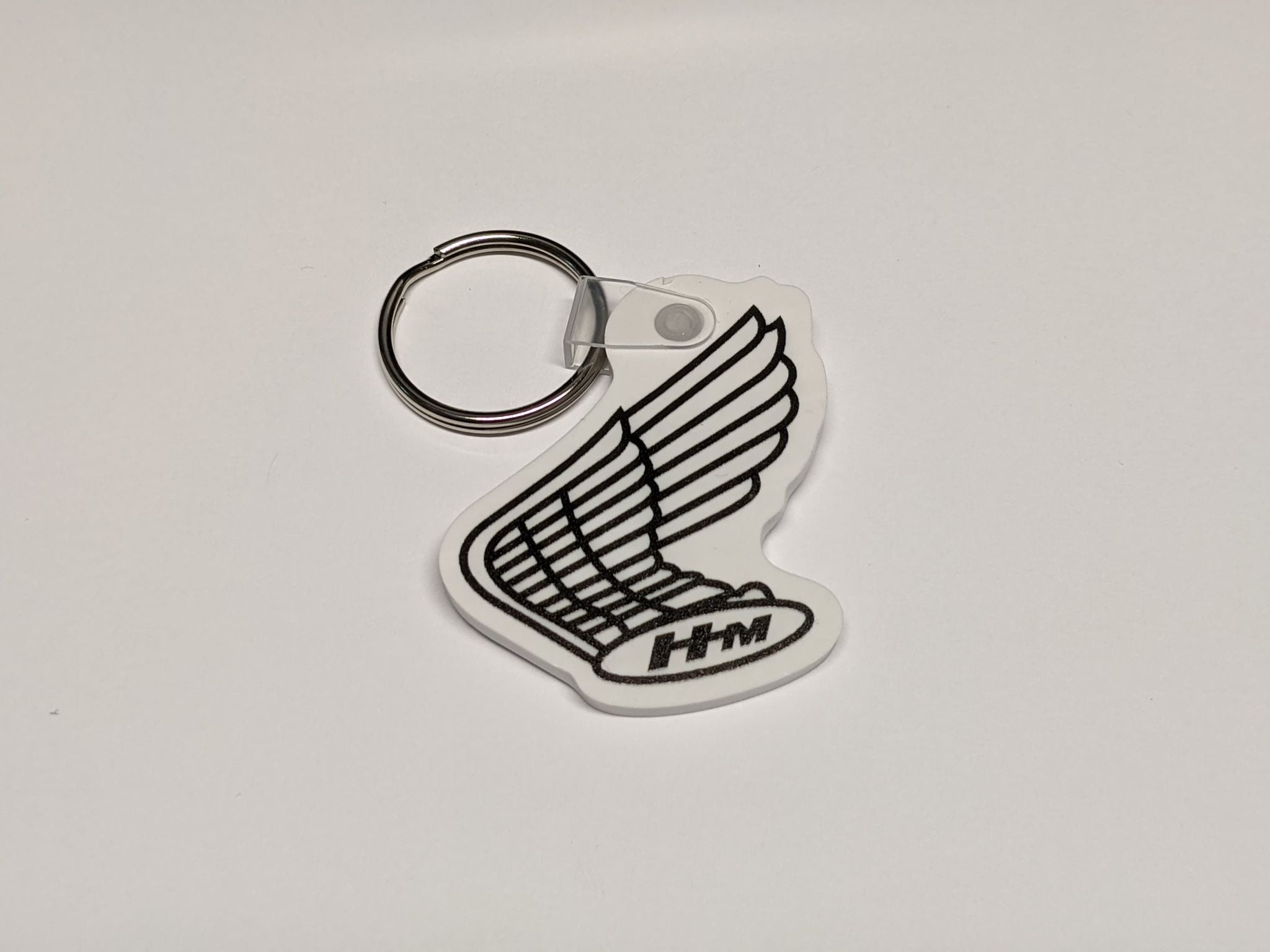 Honda rubber clearance keychain