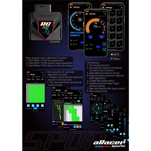 ARACER RCMINI X ENGINE MANAGEMENT ECU HONDA GROM 125CC (2022+)