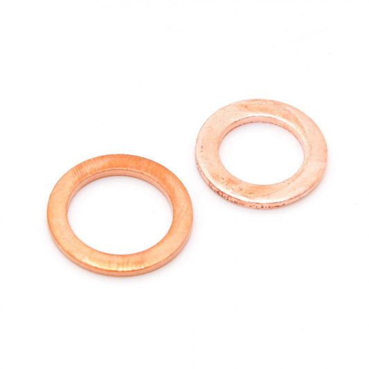 Copper banjo washers