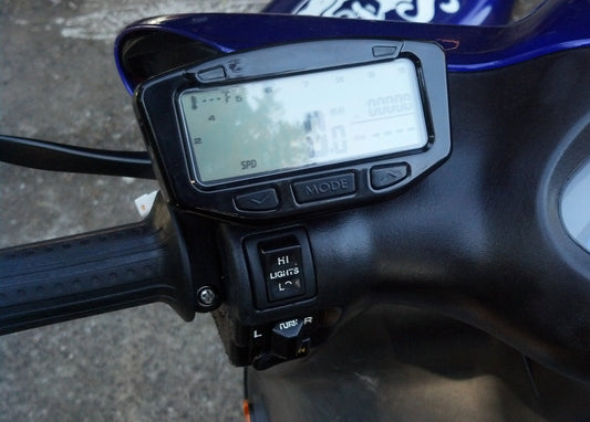 Trailtech Vapor Gauge LCD Backlit Speedometer Odometer with Extension