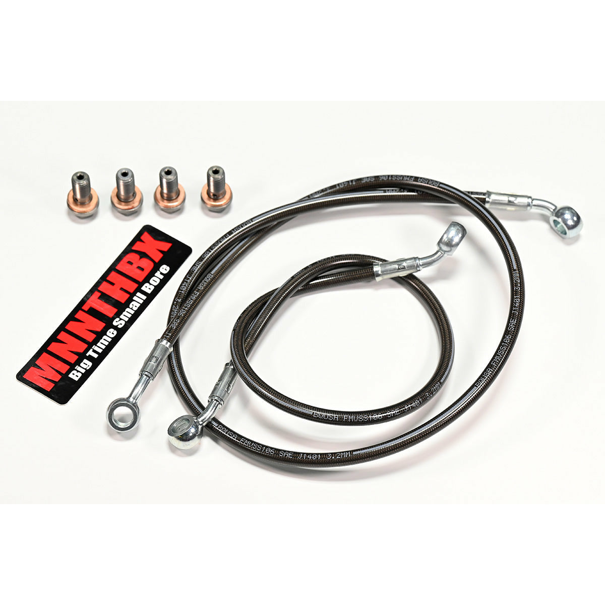 GALFER STEEL BRAIDED BRAKE LINES FOR HONDA GROM