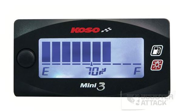 KOSO mini fuel gauge