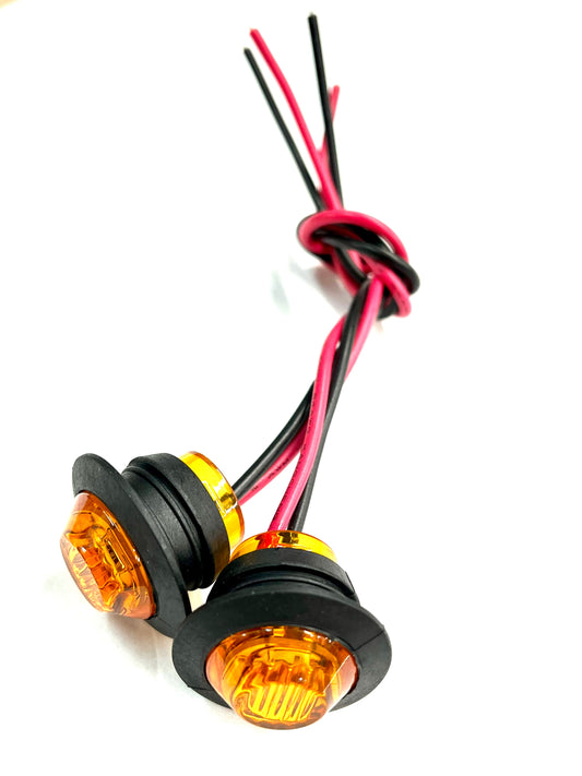 Flush mount LED turn signals