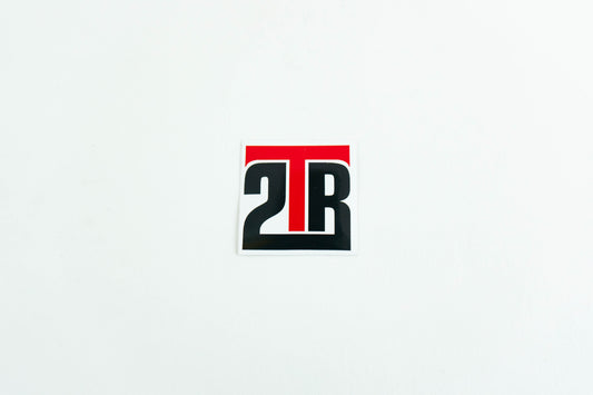 2TR brand sticker