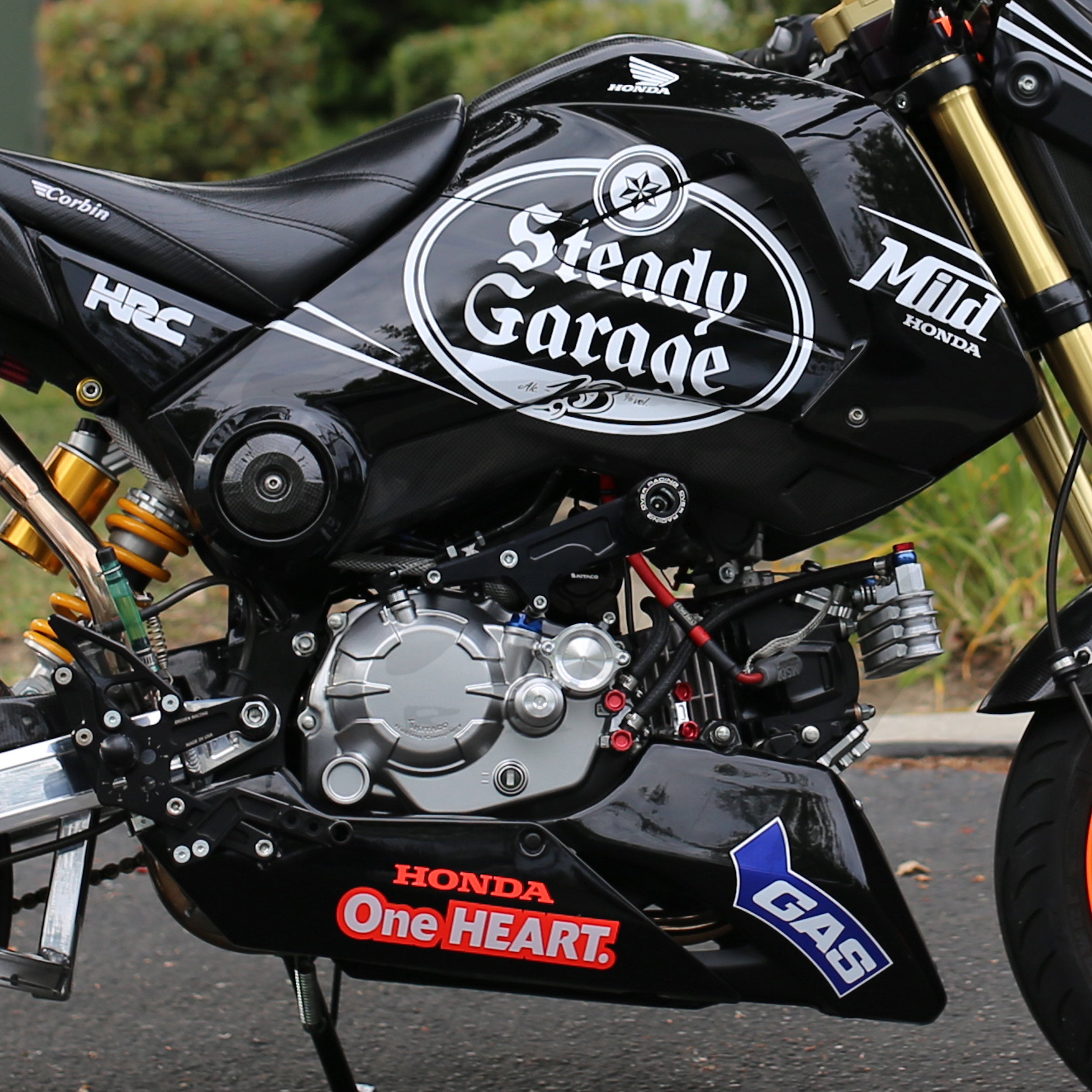 Honda grom 2024 engine cover