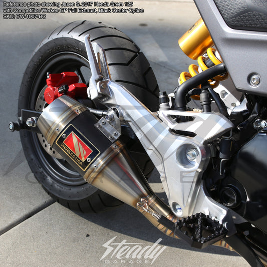 Competition Werkes GP Full Exhaust 2017-2020 Honda Grom 125 SF