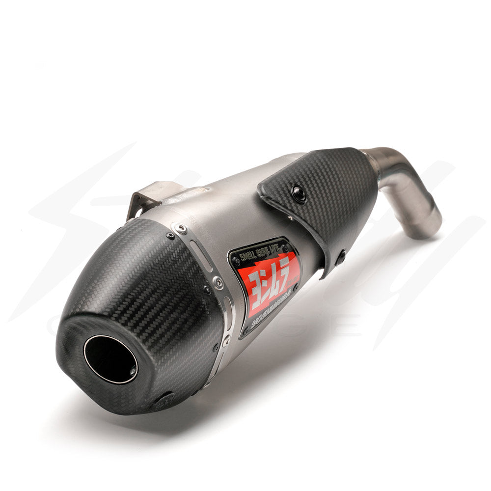 Yoshimura HONDA GROM (2014-2021) RACE RS-9T Titanium CF HIGH-MOUNT w/O2 Sensor Bung