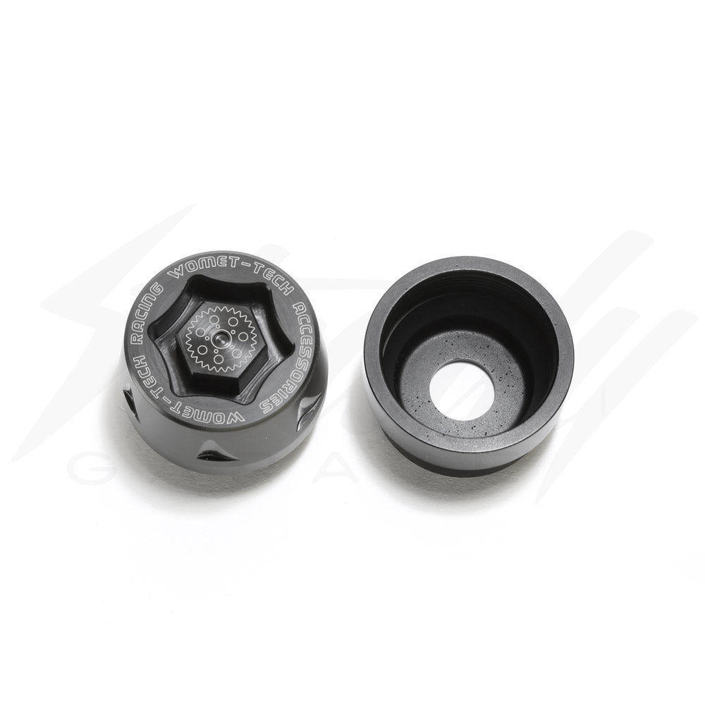 Womet-Tech Universal Mini-Bike Axle Slider Kit - Honda Grom 125 Kawasaki Z125