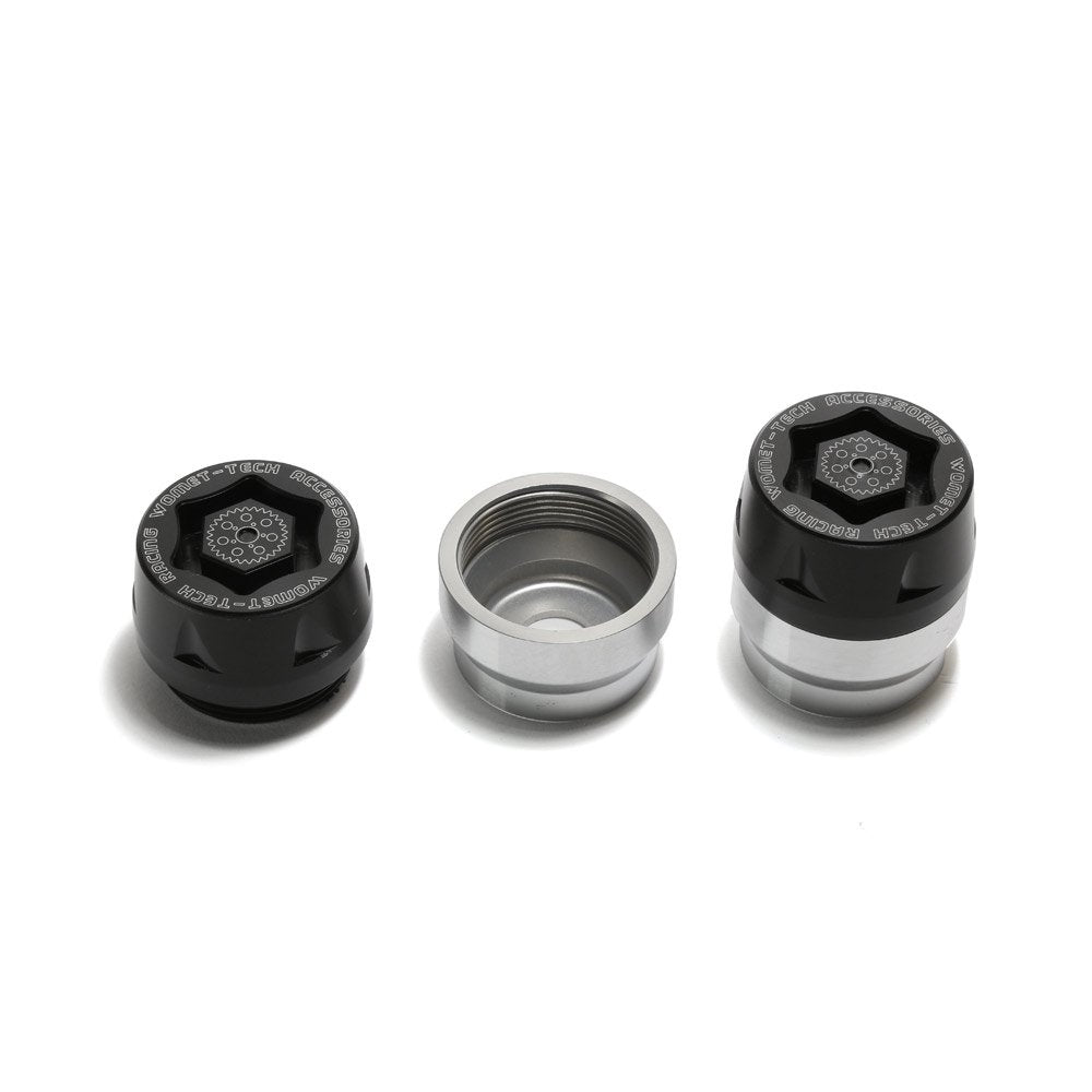 Womet-Tech Universal Mini-Bike Axle Slider Kit - Honda Grom 125 Kawasaki Z125