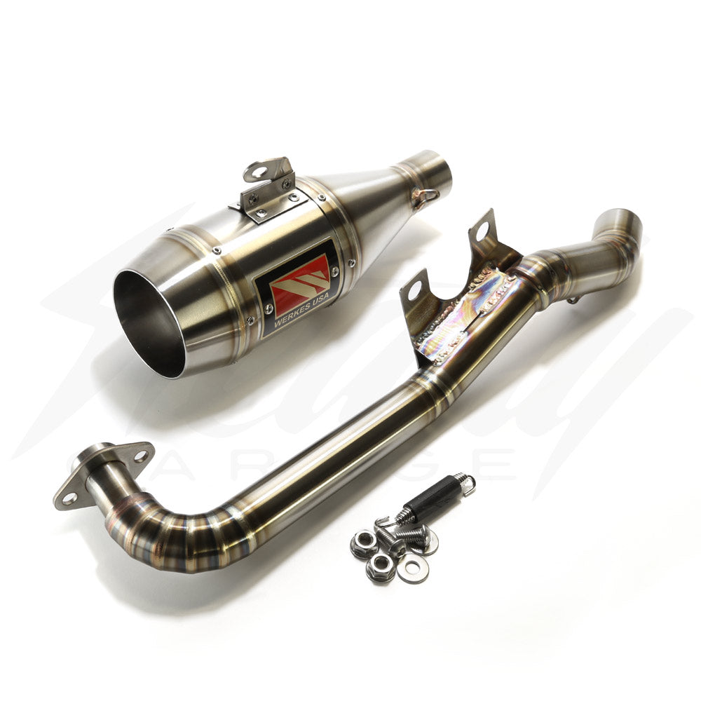 Competition Werkes GP Full Exhaust 2017-2020 Honda Grom 125 SF