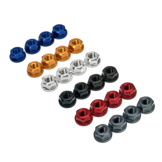 Chimera Engineering Sprocket Nuts 4 Pack M10x1.25 Kawasaki Z125 Pro (ALL YEARS)