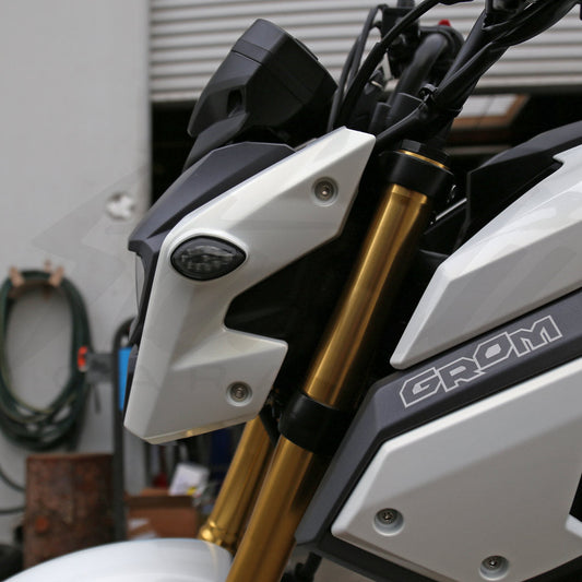 Honda Grom 125 Flush Mount LED Front Turn Signals