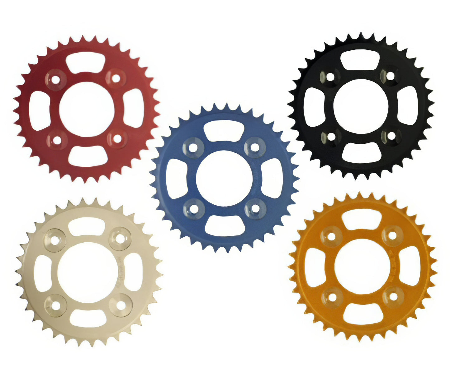 PBI Sprockets Aluminum Honda Grom 125 420 (Stock Pitch) Rear Sprocket